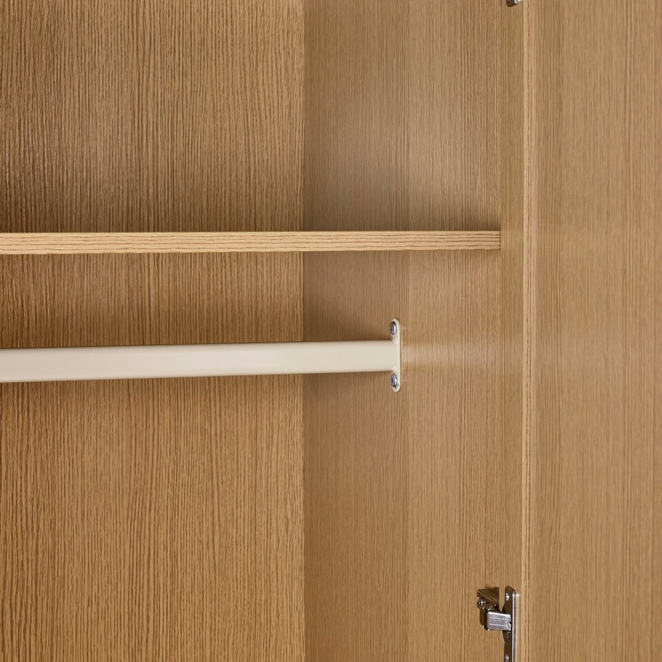 image 1 of Premium Aria 2 Door Wardrobe in Beige