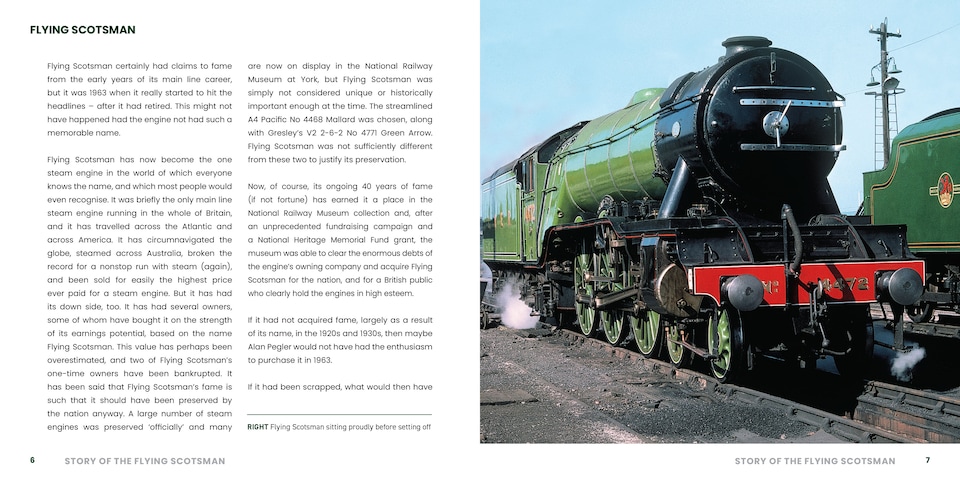 image 1 of Story Of The Flying Scotsman Book