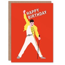 Happy Birthday Another Bites the Dust Mercury Birthday Card