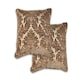 image 1 of Baroque Cushion Cover Chocolate | Brown | Brown