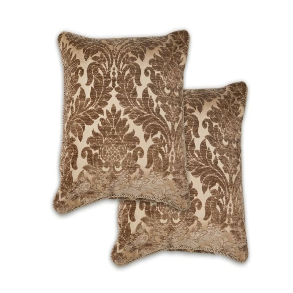 image 1 of Baroque Cushion Cover Chocolate | Brown | Brown