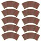 image 1 of Hook + Loop Mixed Grit Sanding Pads Sheets Sander sandpaper 40 - 120Grit 200pc