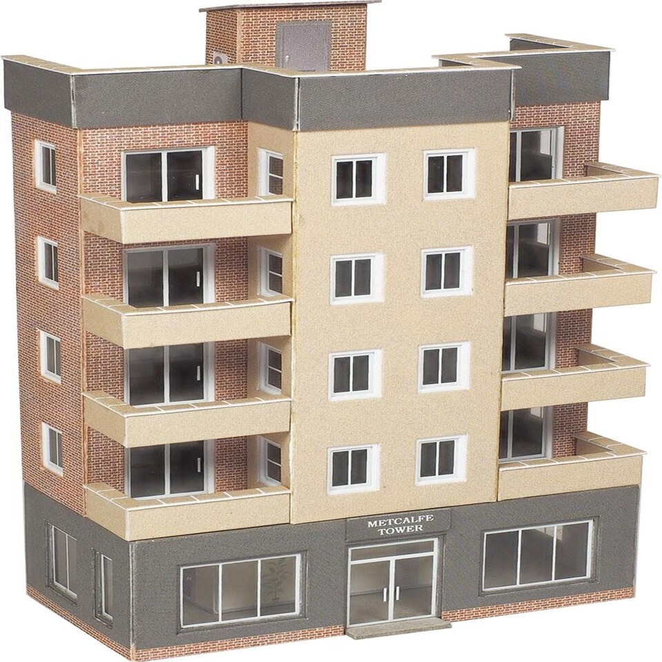 image 1 of Metcalfe Low Relief Tower Block Card Kit