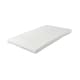 image 1 of Westwood Fabric Mattress Topper - 3" Deep, Plush Comfort, Breathable Design | White | Double