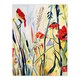 image 3 of Northern Cardinal Bird Watercolour Spring Black Framed Wall Art Print A4