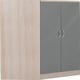 image 5 of Nevada 2 Door Corner Wardrobe Grey