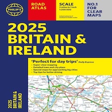 Philips Road Atlas Britain/ireland 2025