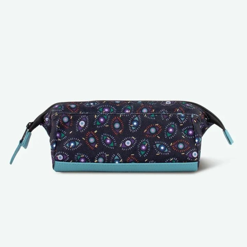 Caia Pencil Case Reycled Oxford Rue Oberkampf Multi