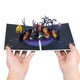 image 2 of Spooky Squad Monster Animal 3D Pop Up Halloween Card