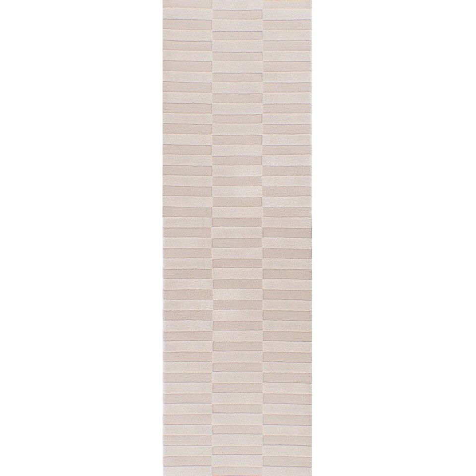 image 1 of The Rugs Loft Collection Striped Living Room Area Floor Rug and Runners Soft Pile