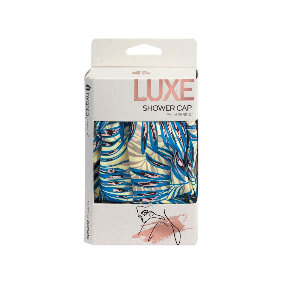 image 1 of Hydréa London Luxury Shower Cap Stylish & Durable for Bath & Shower Green