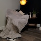 image 2 of 160cm 120w Grey Electric Throw Blanket with Temperature Settings