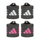 image 2 of Adidas Training Wrist Wraps — Adult Black/White, Elastic Support with Hook and Loop (Pair) | Multi | Black/White