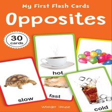 My First Flash Cards : Opposites Paperback Book