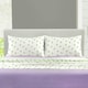 image 4 of Rosebud Flannelette Lilac Double Sheet Set