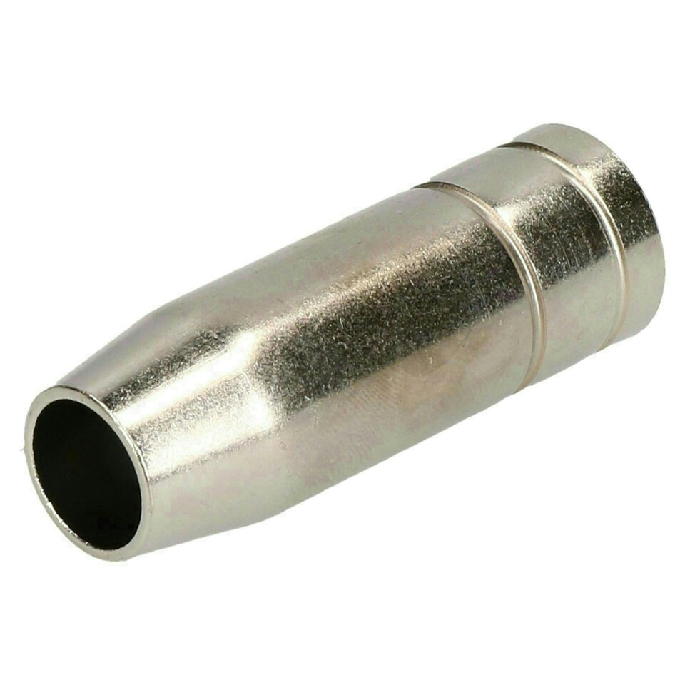 image 1 of 2 shroud & 10 x 1.0mm Round Contact Tips MIG Welding Binzel Style MB15 Torch