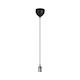image 1 of Nordlux Avra Indoor Pendant Light Black Metal E27 Retro - Mains Powered, IP20