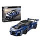 image 3 of CaDa Night Flash Black And Blue Sports Car 162 Pieces