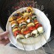 image 3 of Barbecue Skewer Set Algon Metal 35 cm 12 Pieces (24 Units)