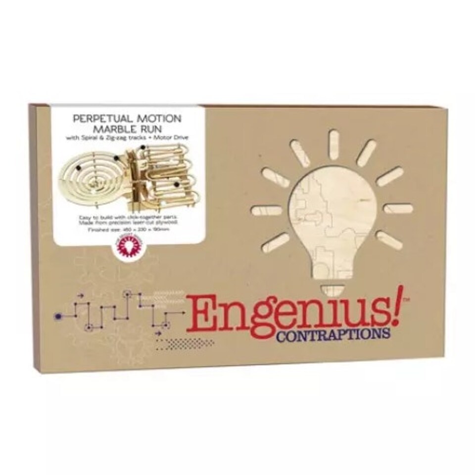 image 1 of Cheatwell Engenius Contraptions Perpetual Motion Marble Run