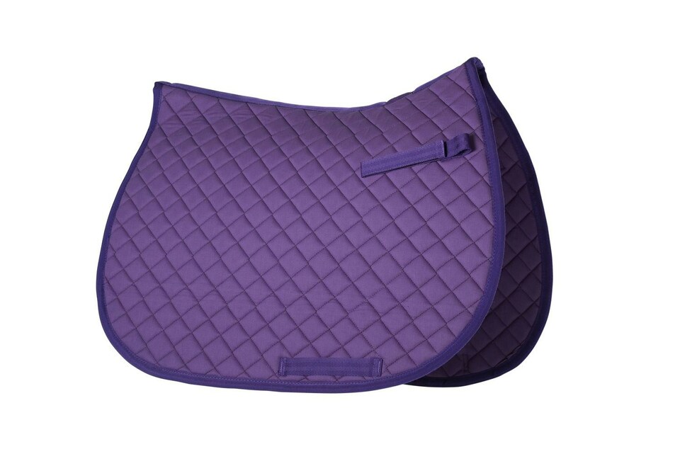 Gallop Equestrian Quilted Saddle Pad Blue | Size: Pony/Cob
Colour: Sky Blue