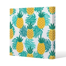 Pineapples (Canvas Print) 61 x 61 x 4cm