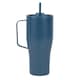 image 2 of Vinga Eos Voyager Recycled Stainless Steel 800ml Bottle - Navy - One Size Blue