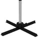 image 8 of Outsunny 3 x 3(m) Cantilever Roma Parasol Garden Umbrella with Cross Base Green