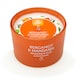 image 2 of Pack of 3 Pan Aroma Bergamot & Mandarin Scented Coloured Jar Candle 85g