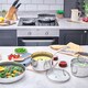 image 6 of Stoven Hextra 16cm Non-Stick Saucepan with Lid