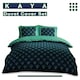 image 3 of Kaya Printed Duvet Cover Set Reversible Polycotton Beddings Multi | Double