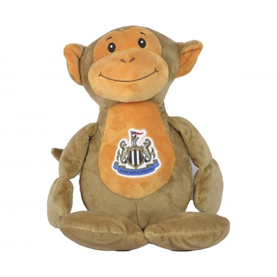 image 1 of Newcastle United FC Zoo Crew Cheeks Monkey Plush Toy | Brown | Brown | One Size | 1