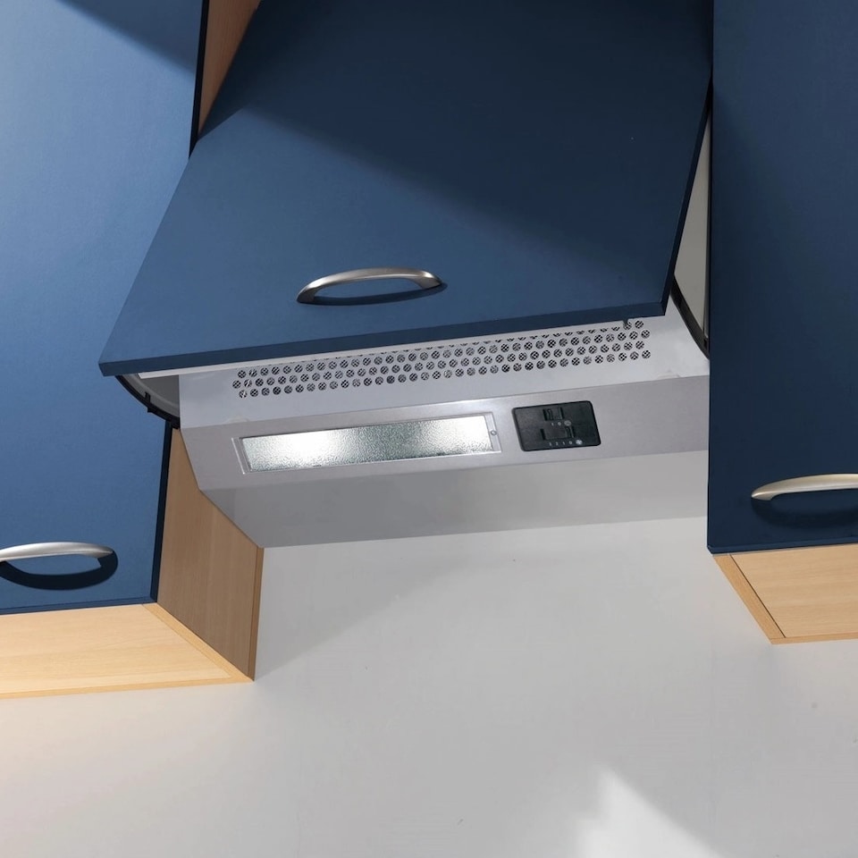 image 1 of Cookology 60cm Grey Integrated Cooker Hood - Built-In Extractor Fan