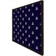 image 3 of White & red anchors on navy (Picture Frame) Brown | Oak | M