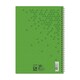 image 3 of Rhino A4 200 Page Green Cover 8mm Lined Softback Notebook