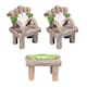 image 1 of Fairy Garden Table And Chairs Ornament