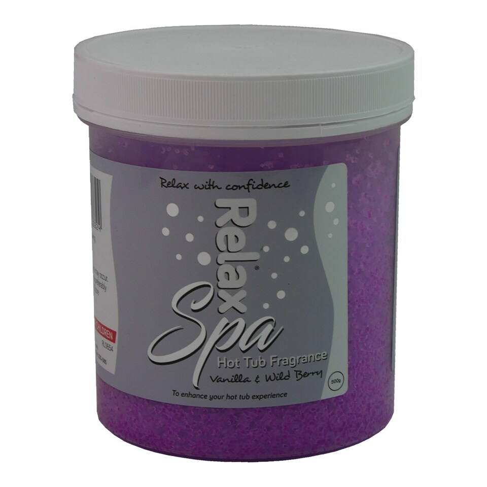 Plastica 4 x 500g Relax Spa Vanilla and Wild Berry Fragrance