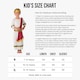 image 4 of Roman Emperor Boys Fancy Dress Ancient Greek Historical Caesar Toga Kids Costume (Large 10-12 Years)
