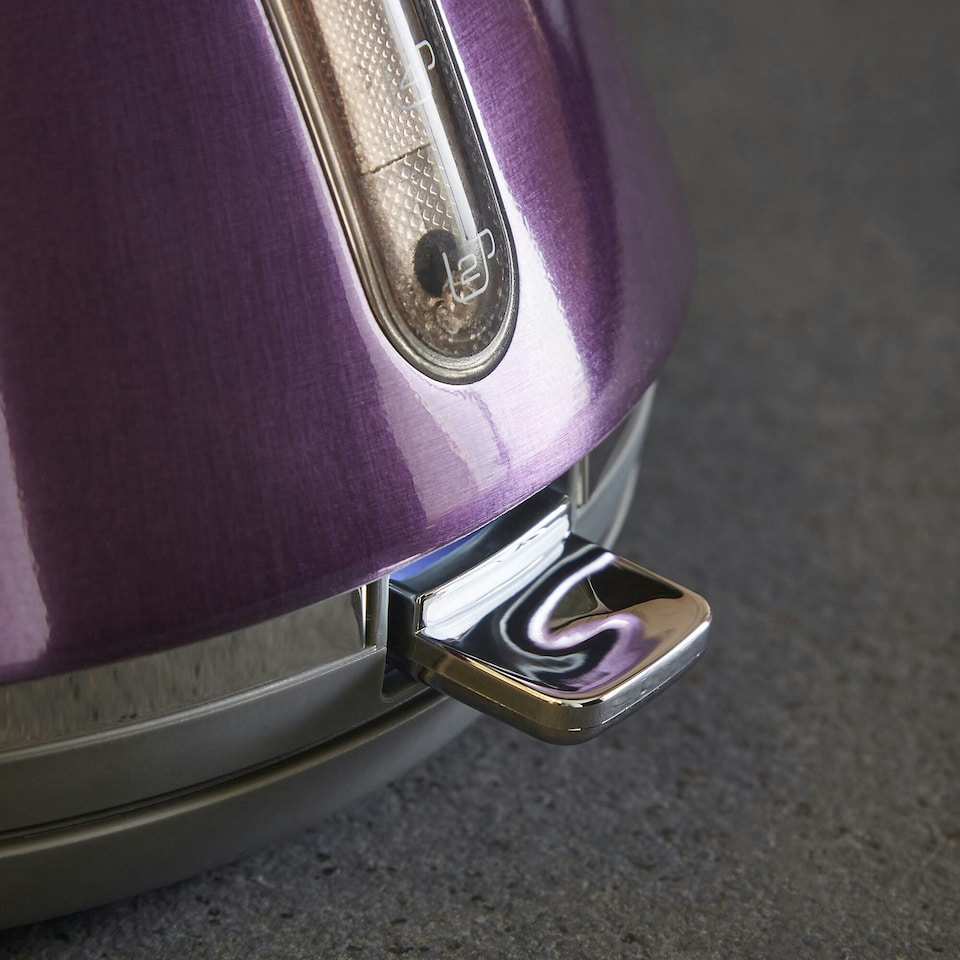 image 1 of Morphy Richards Accents Pyramid Kettle – Metallic Purple
