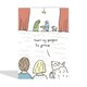 image 2 of Funny Christmas Card - Nativity Sheep