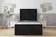 image 1 of Sloomy Kingsley Black Naples Bed Frame With Mattress With 50" Upholstered Headboard 3' Single