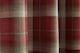 image 3 of Carnoustie Eyelet Blackout Curtains - Red - 117cm x 183cm