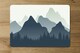 image 2 of mountain landscape illustration (Placemat & Coaster Set)