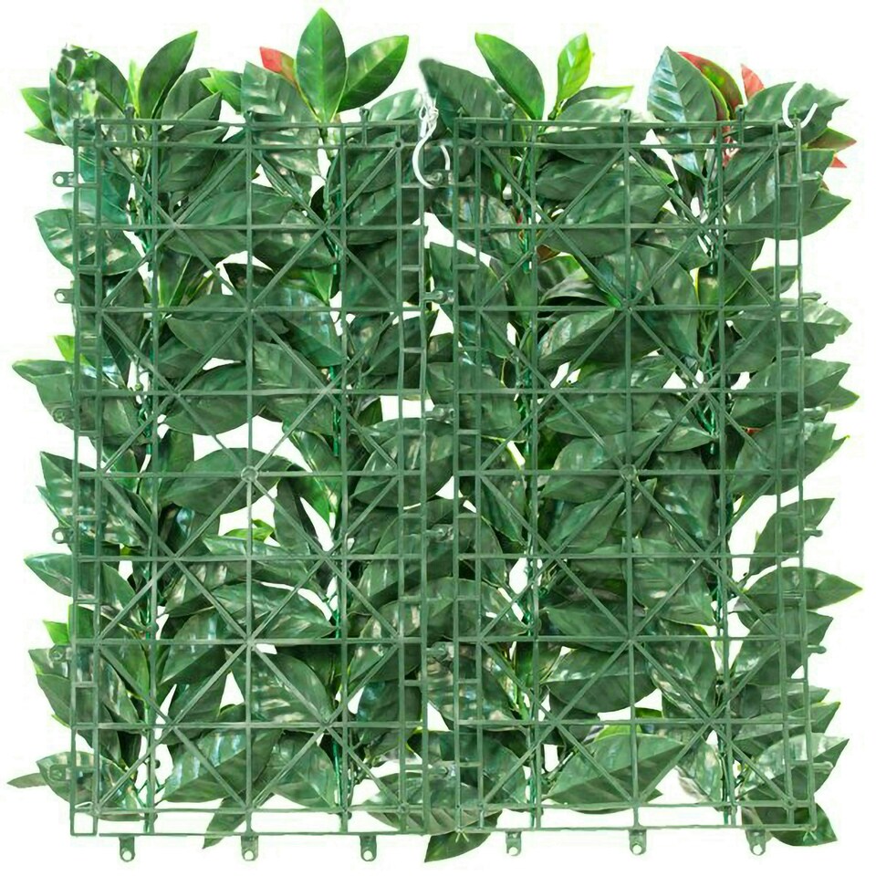 image 1 of Primrose American Beech Artificial Patio Hedge Panels 50cm x 50cm Set of 16