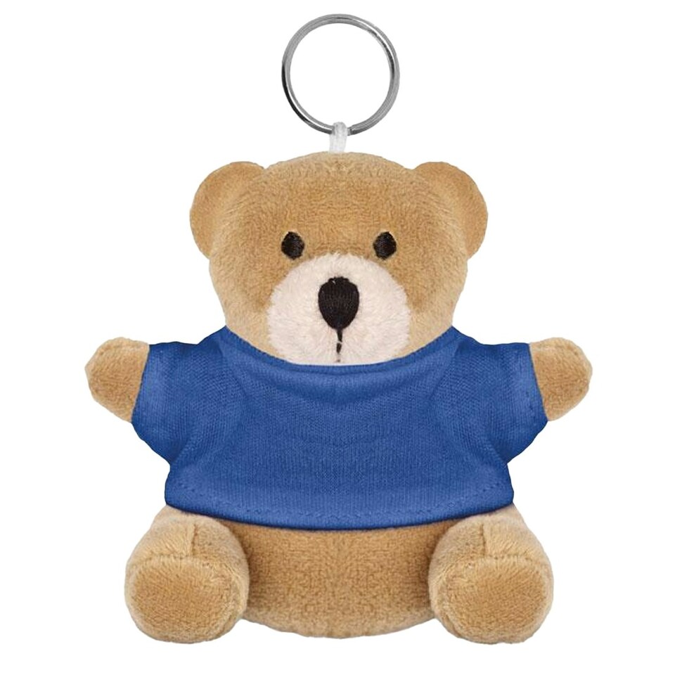 MidOcean Teddy Bear Keyring - Blue - One Size