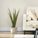 image 5 of HOMCOM Potted Artificial Plants Agave Succulent for Home Decor, 90cm