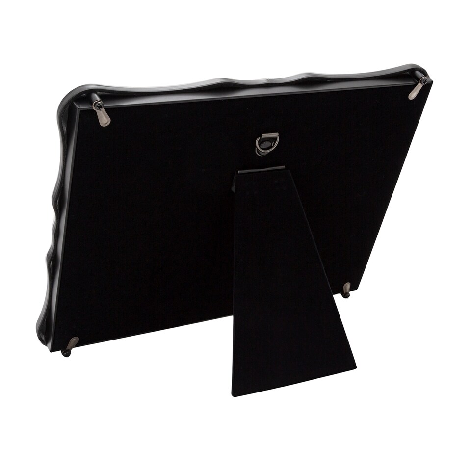 image 1 of 40th Anniversary Landscape 4x6 Frame with Red Text and Silver Rings | Red | One Size