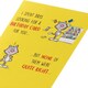 image 5 of Funny Cheeky Cat Design Giggles Birthday Card