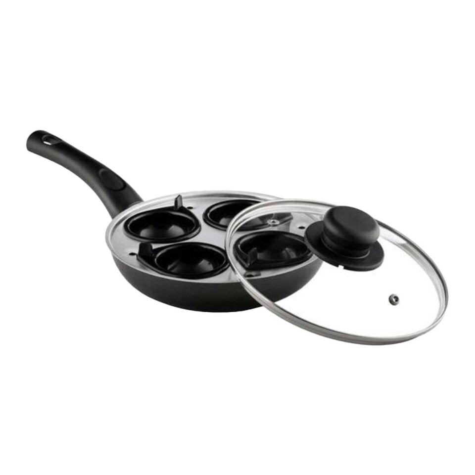 Pendeford Aluminum Egg Poacher 4 Hole - One Colour - One Size