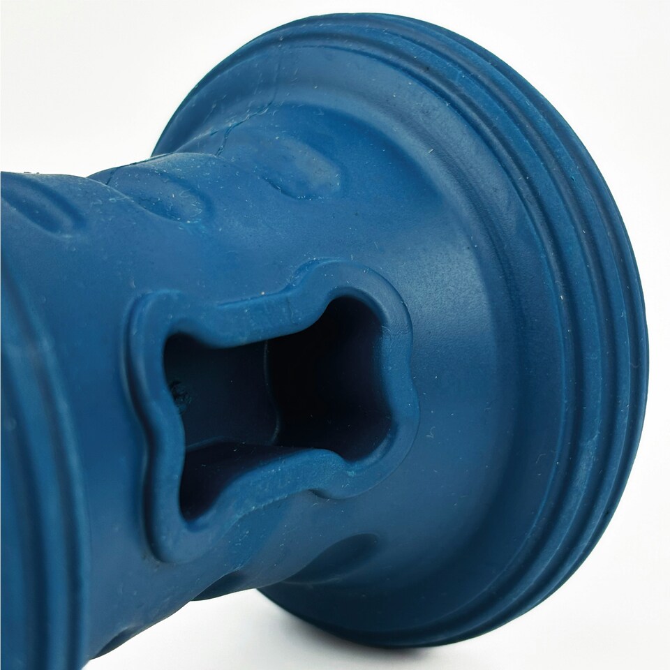 image 1 of HugglePets Tactical K9 Treat Dispenser Dumbell Dog Toy